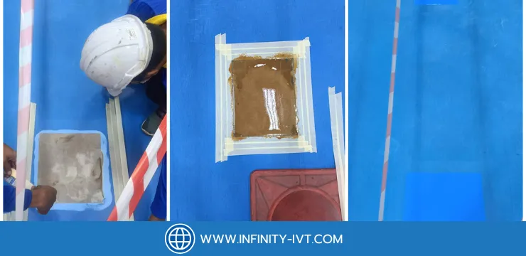 การซ่อมพื้น Epoxy ที่เกิดการเสียหายหลังจากใช้งาน